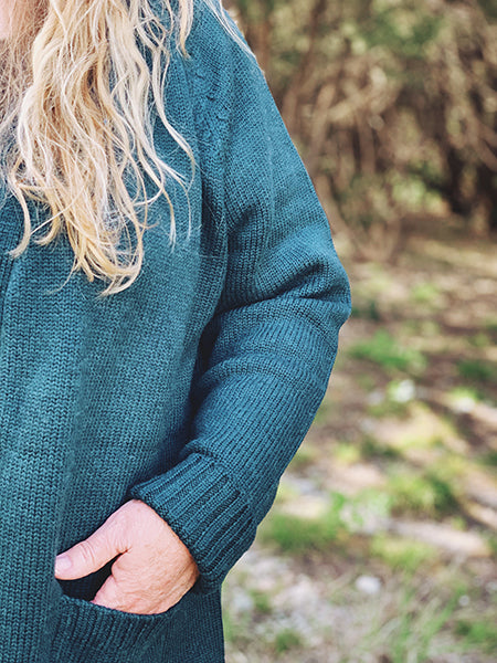 Sloomb Merino V-neck Cardigan