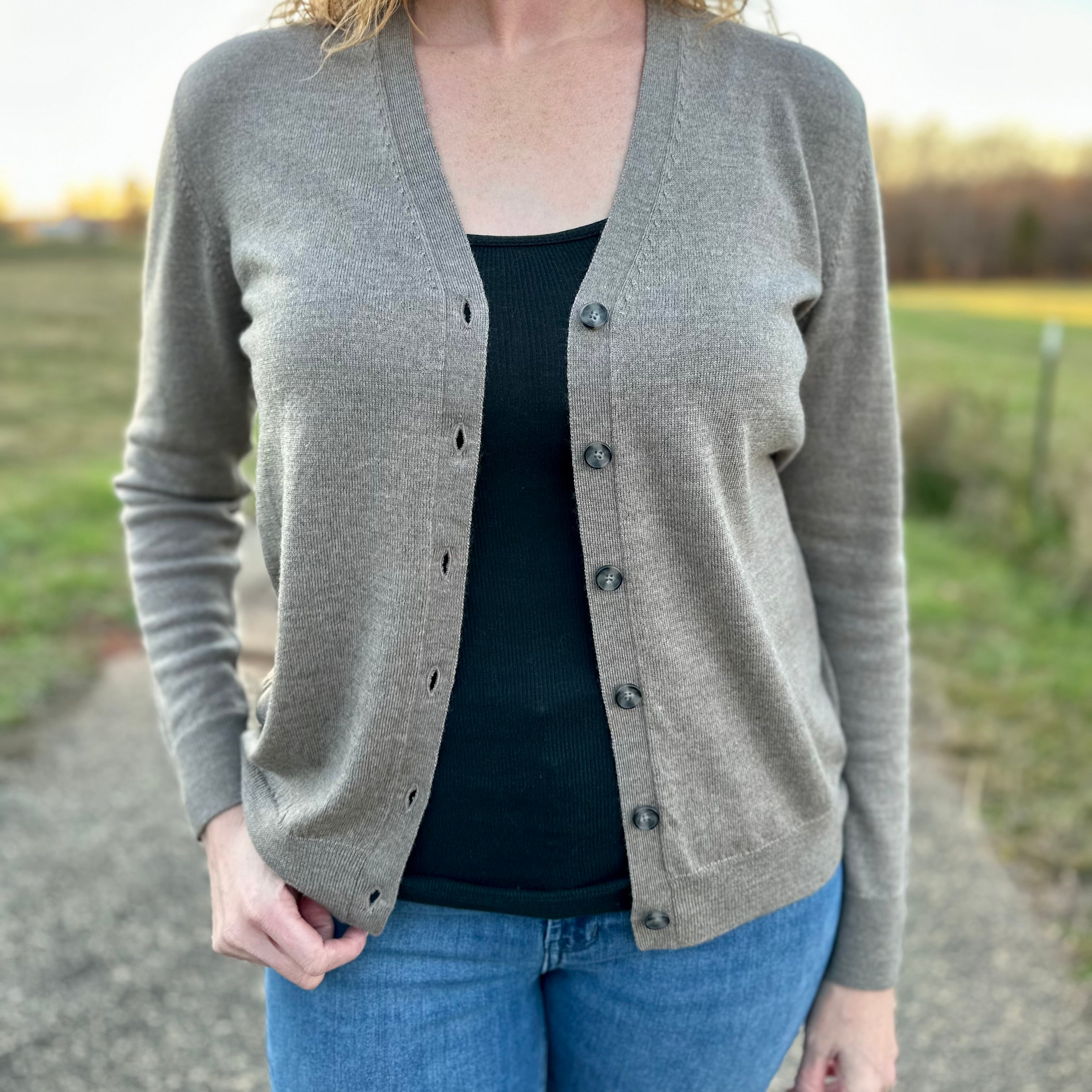 Rheia V-Neck Cardigan