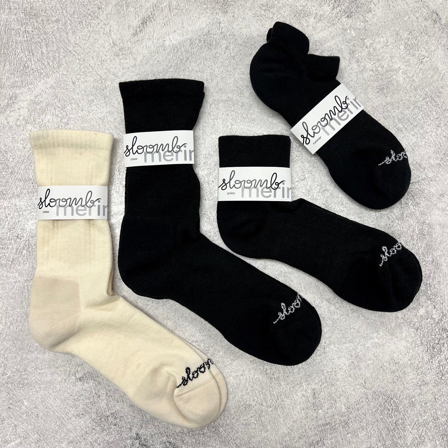 Sloomb Merino Socks - Unisex Runners