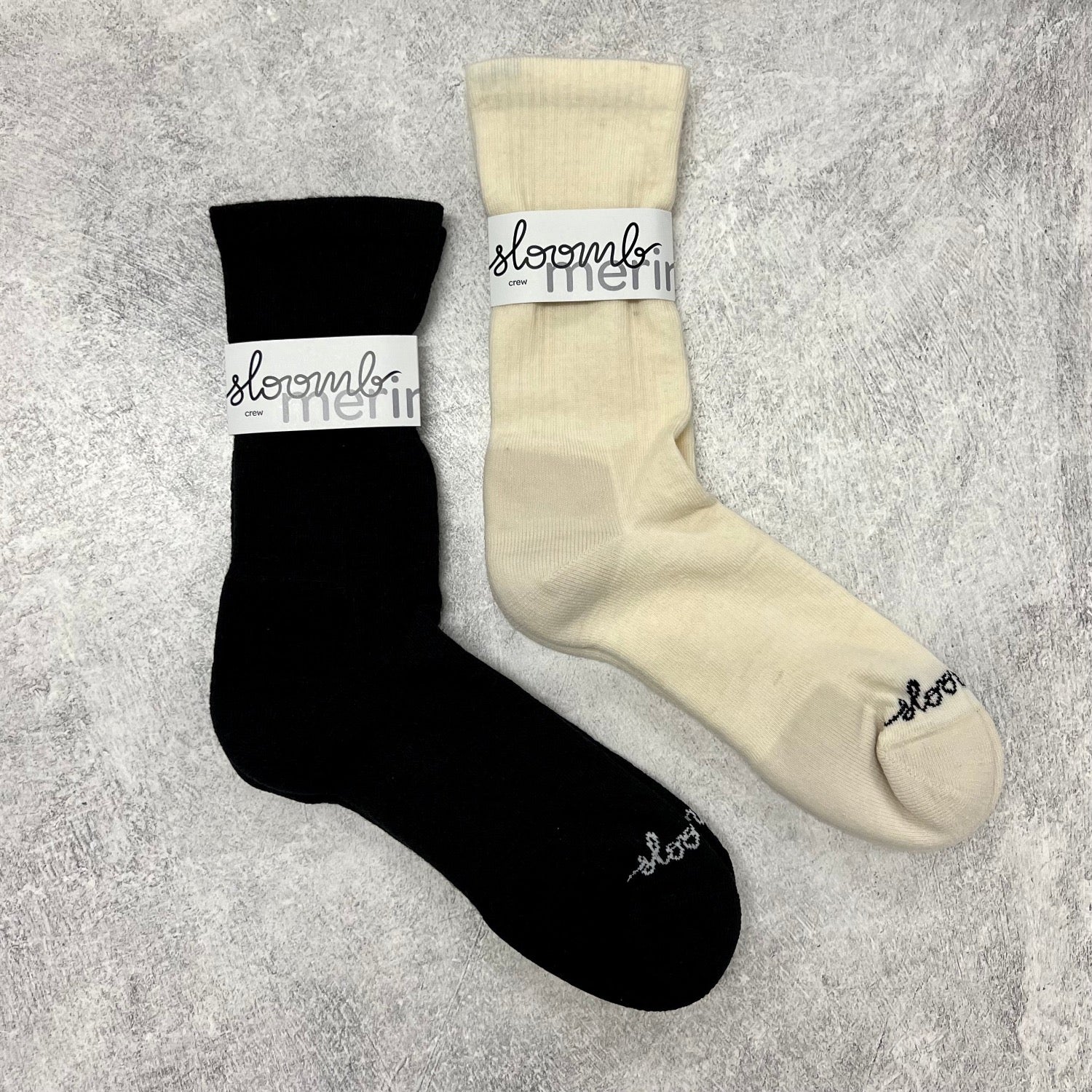 Sloomb Merino Socks - Unisex Crews