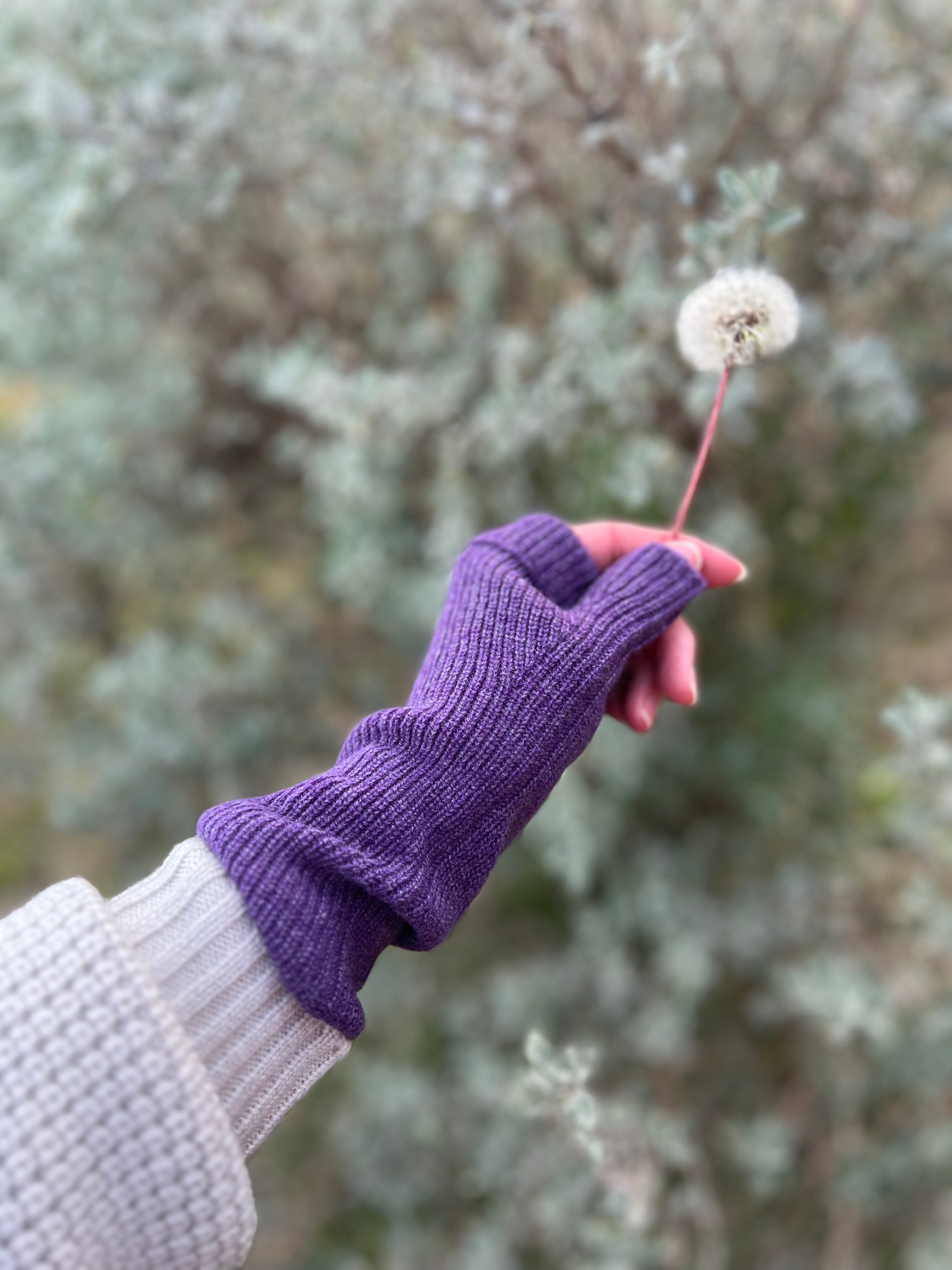 Cashmere Fingerless Gloves