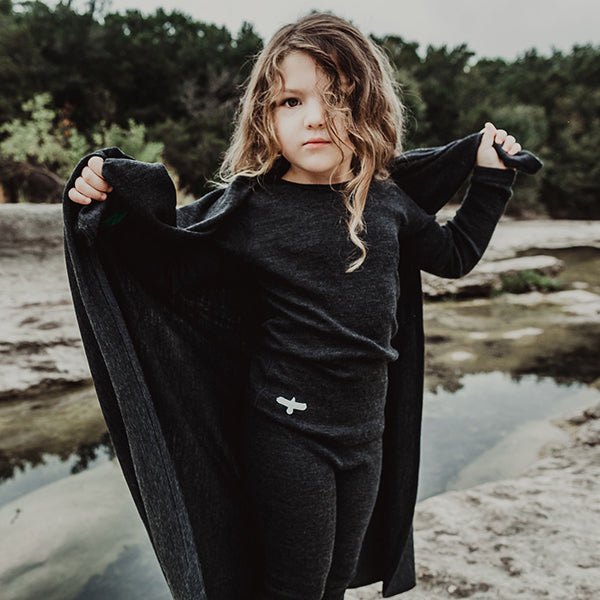 RAVEN Children's Merino Long Sleeve Tees