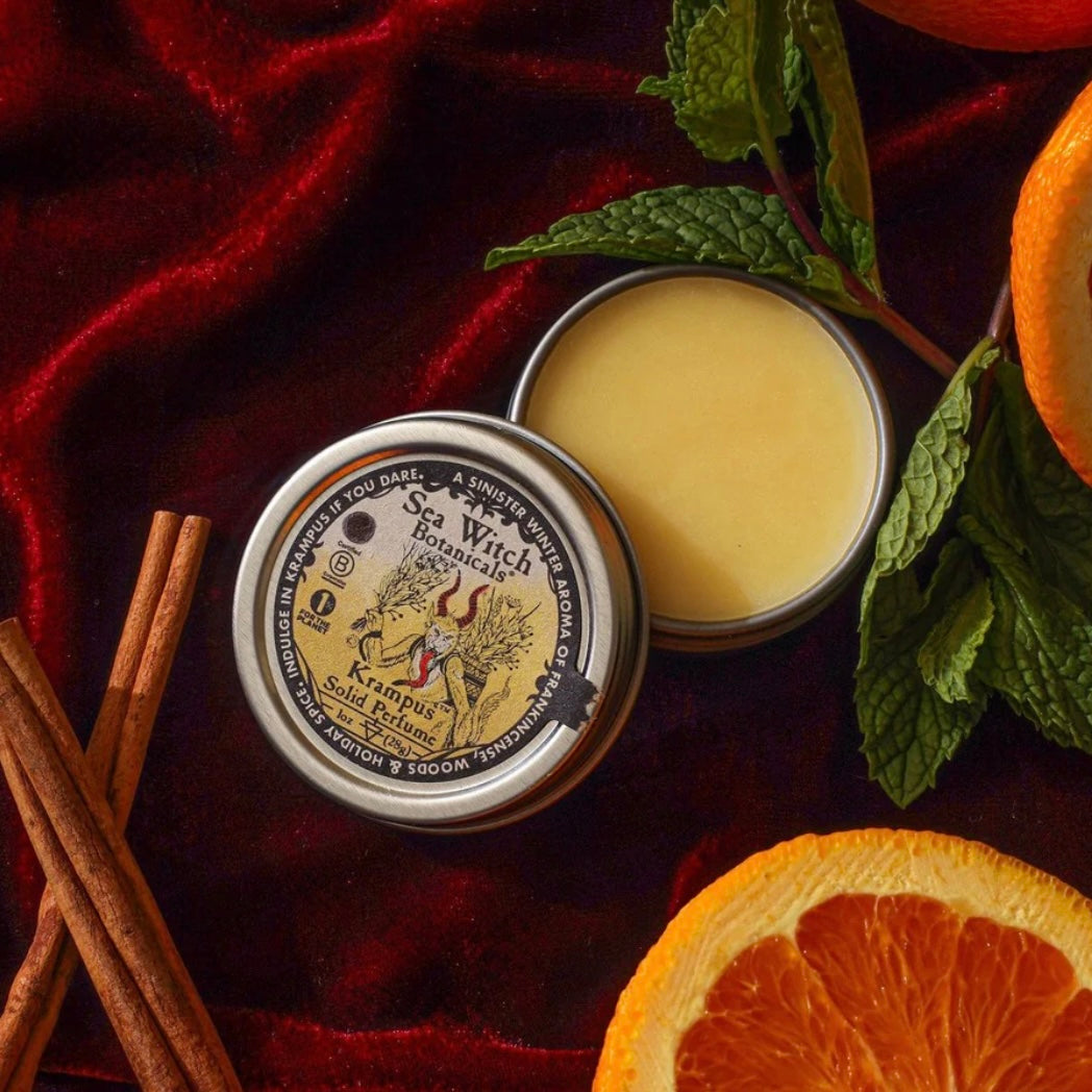 Krampus Solid Perfume - A Dark, Wintery Aroma