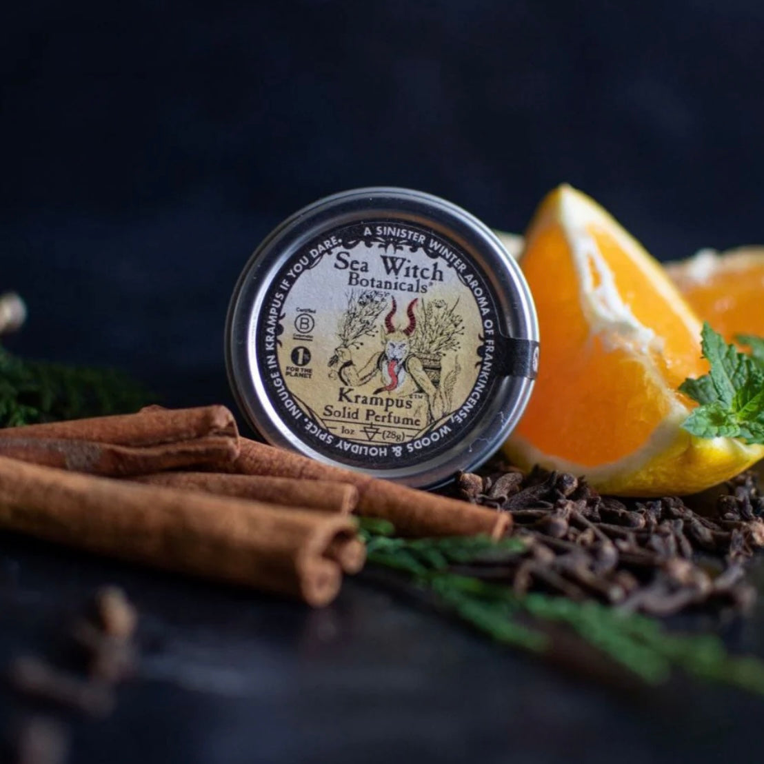 Krampus Solid Perfume - A Dark, Wintery Aroma