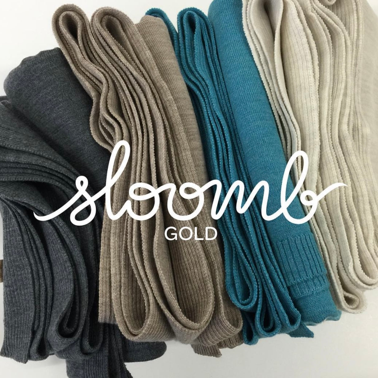 Sloomb Gold Merino Stoles