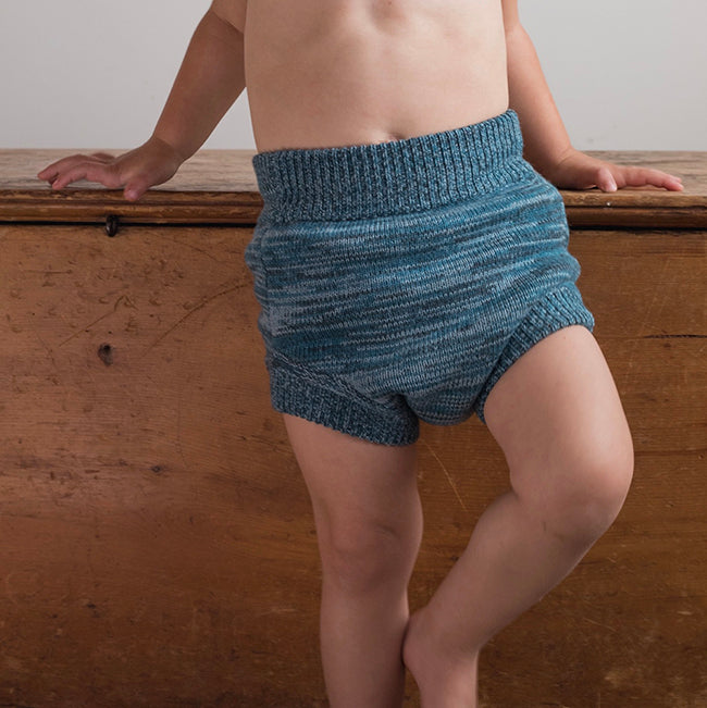 Upcycled Wool Cloth Diaper Cover - Briefs - Large - Handmade with Love