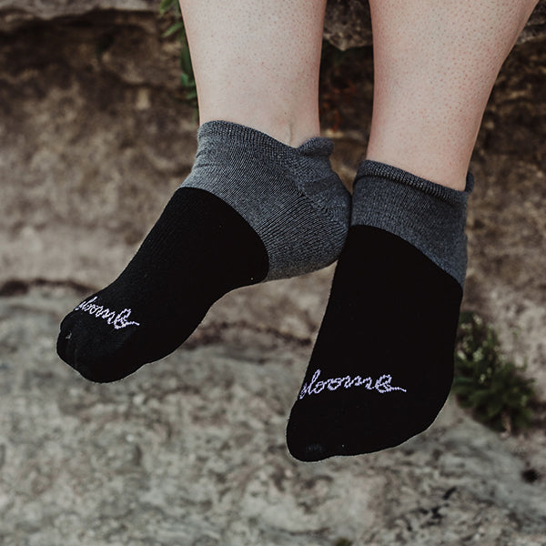 Ankle Socks Softmerino (Black)